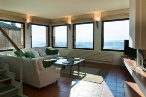 Zafferano Rooftop Terrace Tower House San Gimignano